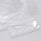 100 шт. оптом прозрачные лотки для ресниц пластиковый акриловый прозрачный держатель лоток для ресниц упаковочная коробка контейнер для чехла