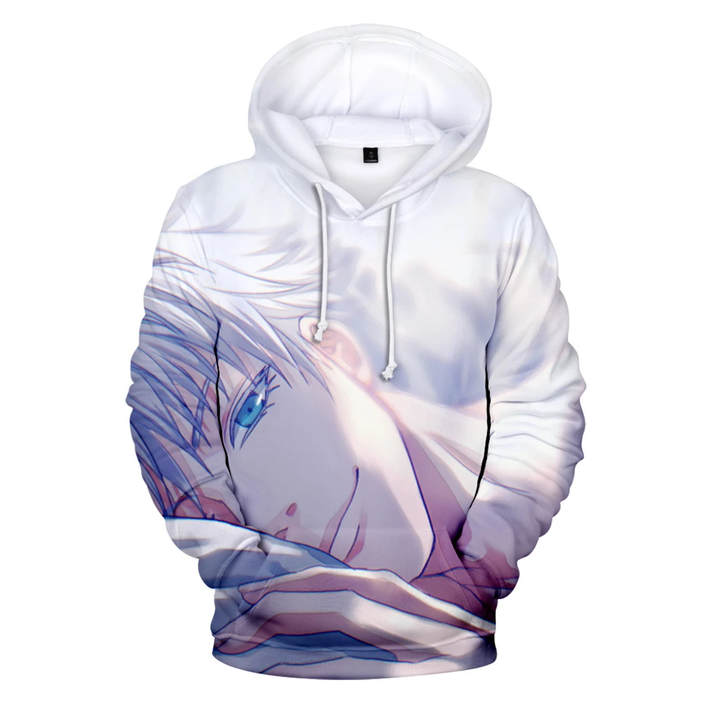 

Jujutsu Kaisen Gojo Itadori 3D Print Fashion Fall Winer Suit Hoodies Sportswear Hooded Youthful Vitality Women/Men The hoodie