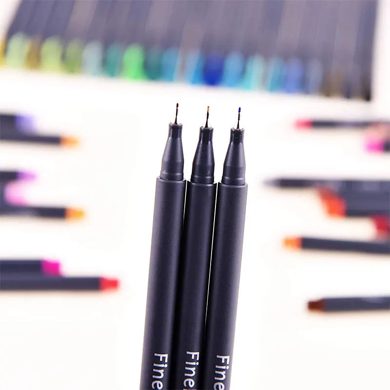 Professional Line Art Marker Pen Drawing Maker Fineliner Pens For School Office Set Kawaii Ink Supplies |