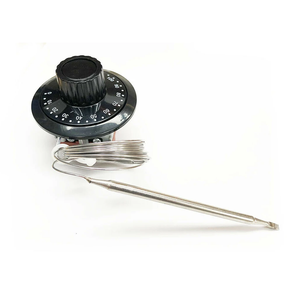 

0-120 Degree Thermostat Cooling Fan Radiator Control Button for Car Engines