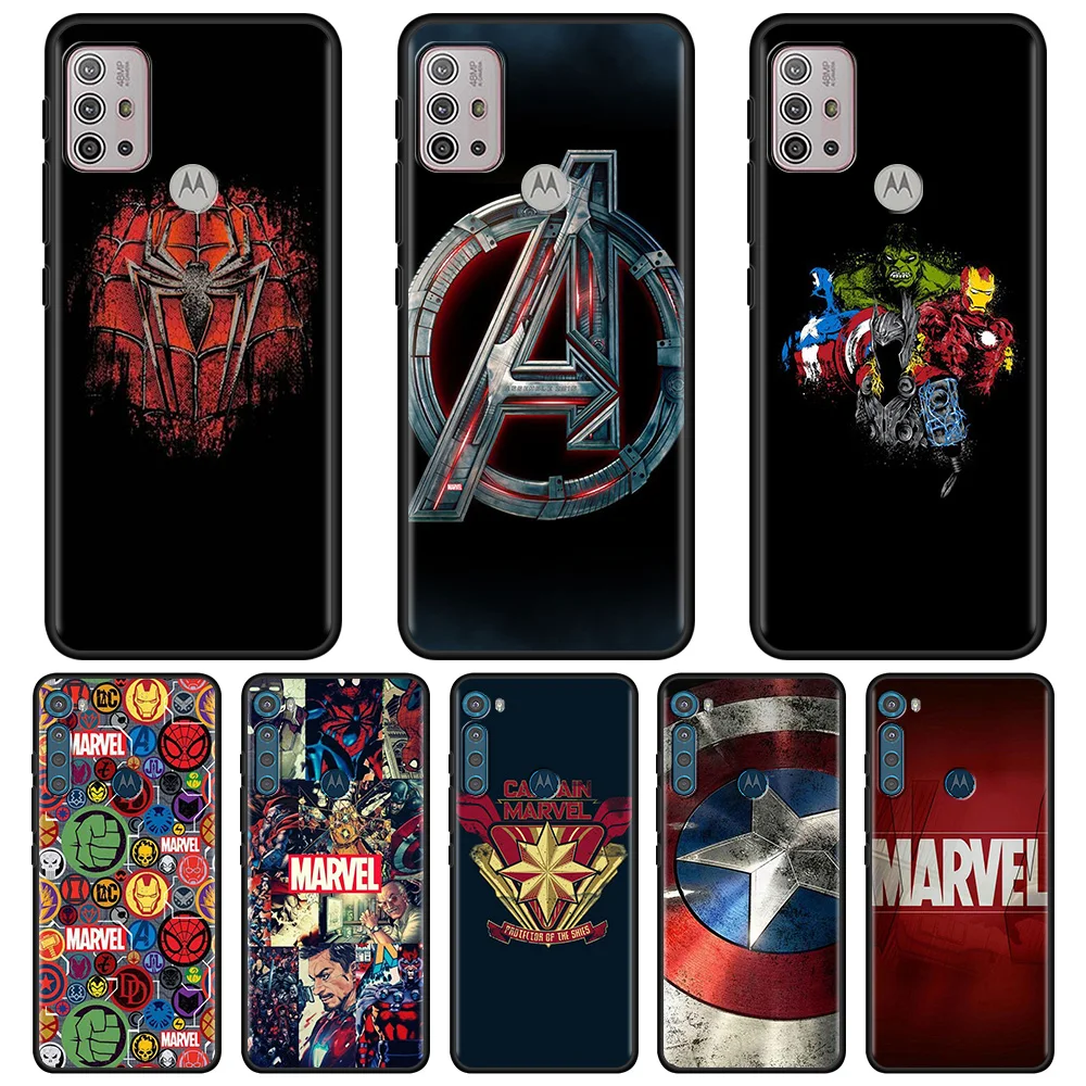 

Marvel Avengers For MOTO One Fusion G9 E7 Plus one Hyper G9 G8 Play G9 G8 Power G60 G50 G30 G20 G10 Edge20 Lite E6s Edge S3 Case