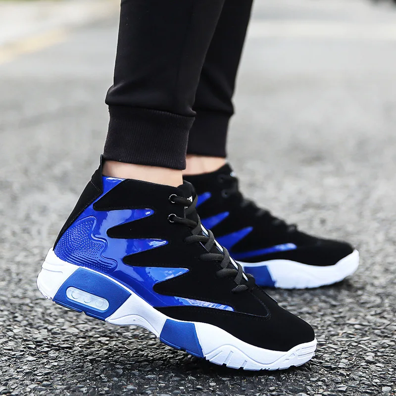 

2021 summer men fashion shoes tide students matching Korean trend sneakers men shoes high-top casual shoes basket homme