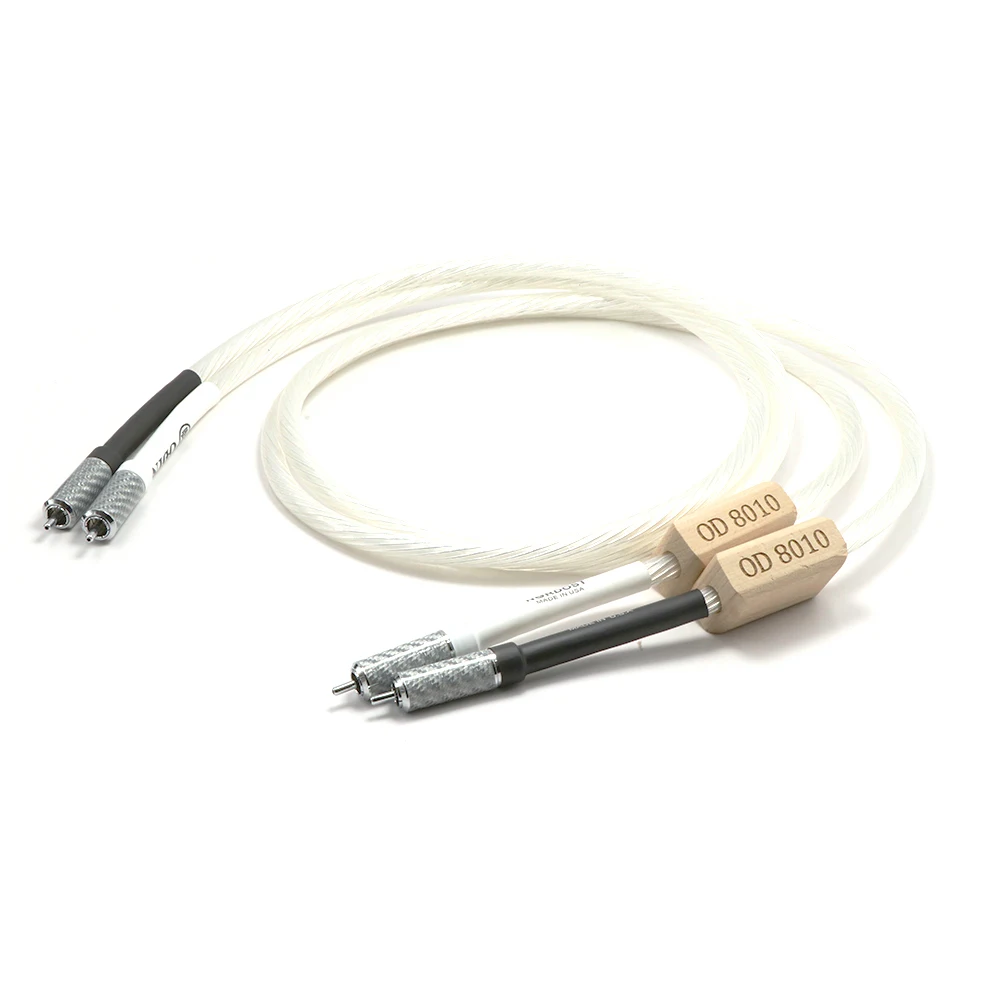 Пара Odin Reference Interconnect RCA аудио кабель с родиевым покрытием из углеродного волокна