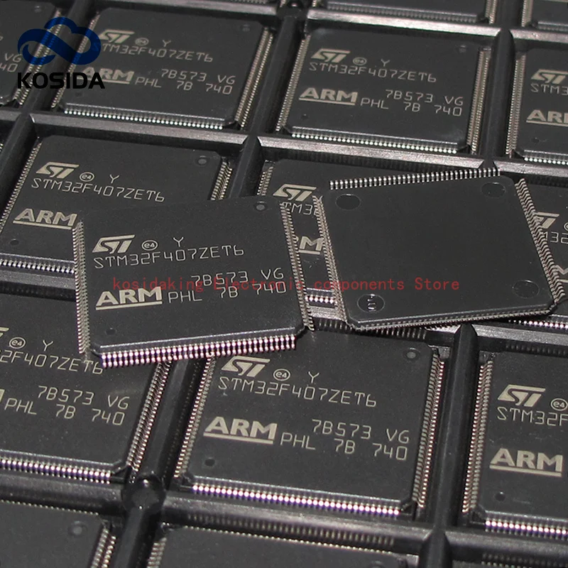 

1-10PCS STM32F407ZET6 STM32F407ZE STM32F407 LQFP144 Single chip microcomputer 32-bit microcontrollers chip IC New and original
