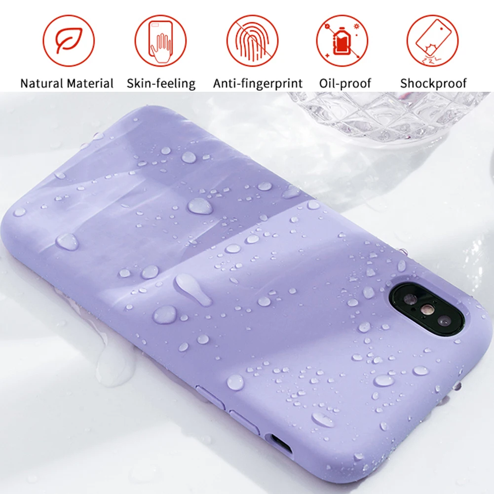 Для Xiaomi 9 Redmi Note7 ударопрочный жидкий силиконовый мягкий чехол защитный Крышка