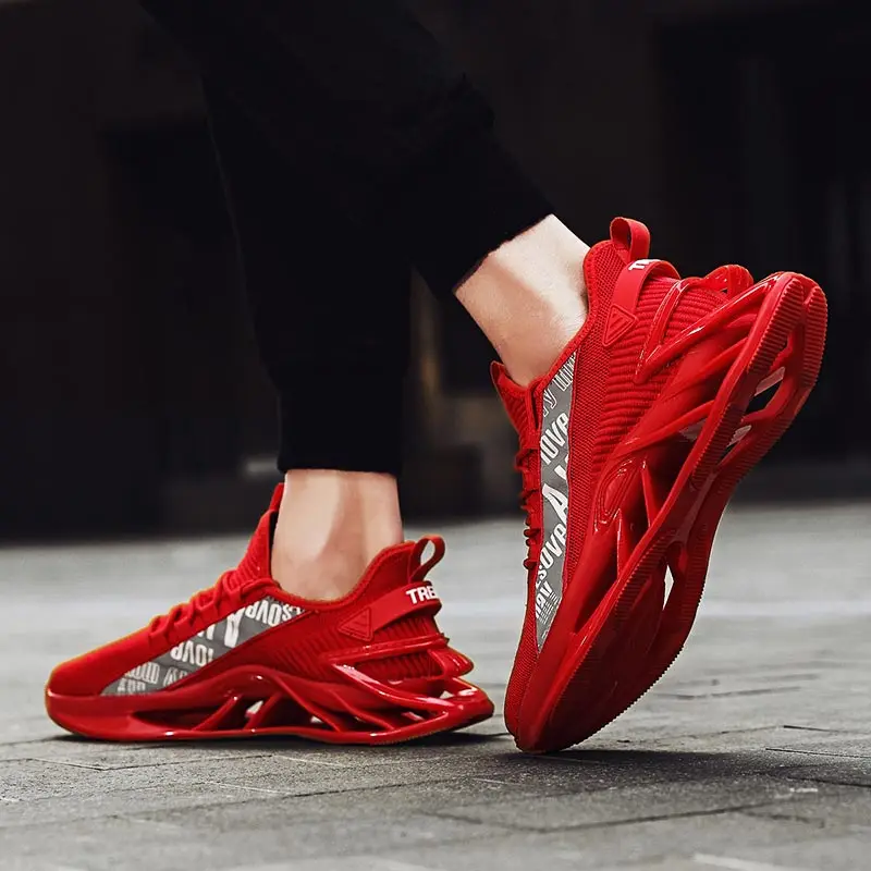 Большой размер Уличная обувь с подушкой Ранняя мужская спортивная летняя