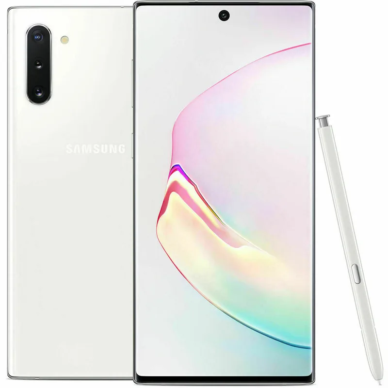 Разблокированный сотовый телефон Samsung Galaxy Note10 Note 10 N970U1 6 3 дюйма 256 Гб ПЗУ 8 ГБ ОЗУ NFC