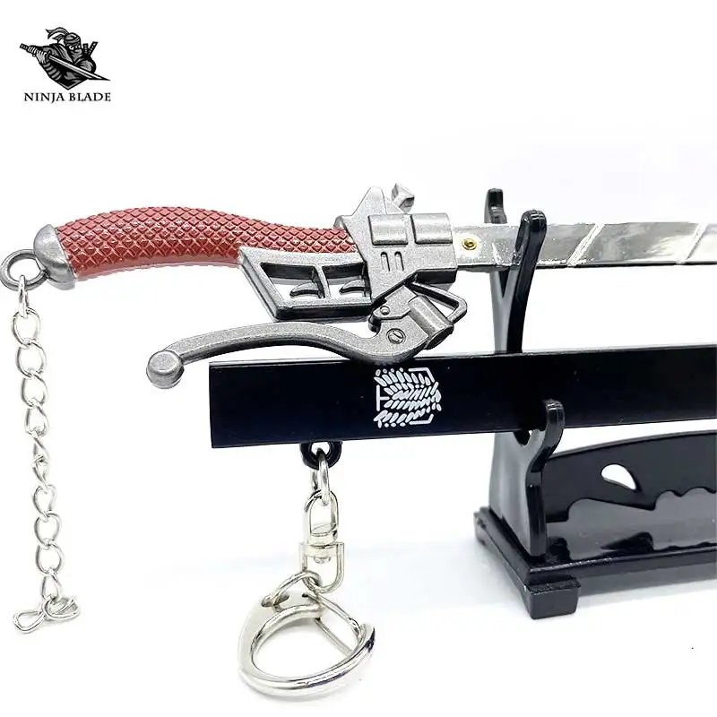 Меч Эрена джейгера из Микаса Аккермана Леви солдатика миниатюрная металлическая