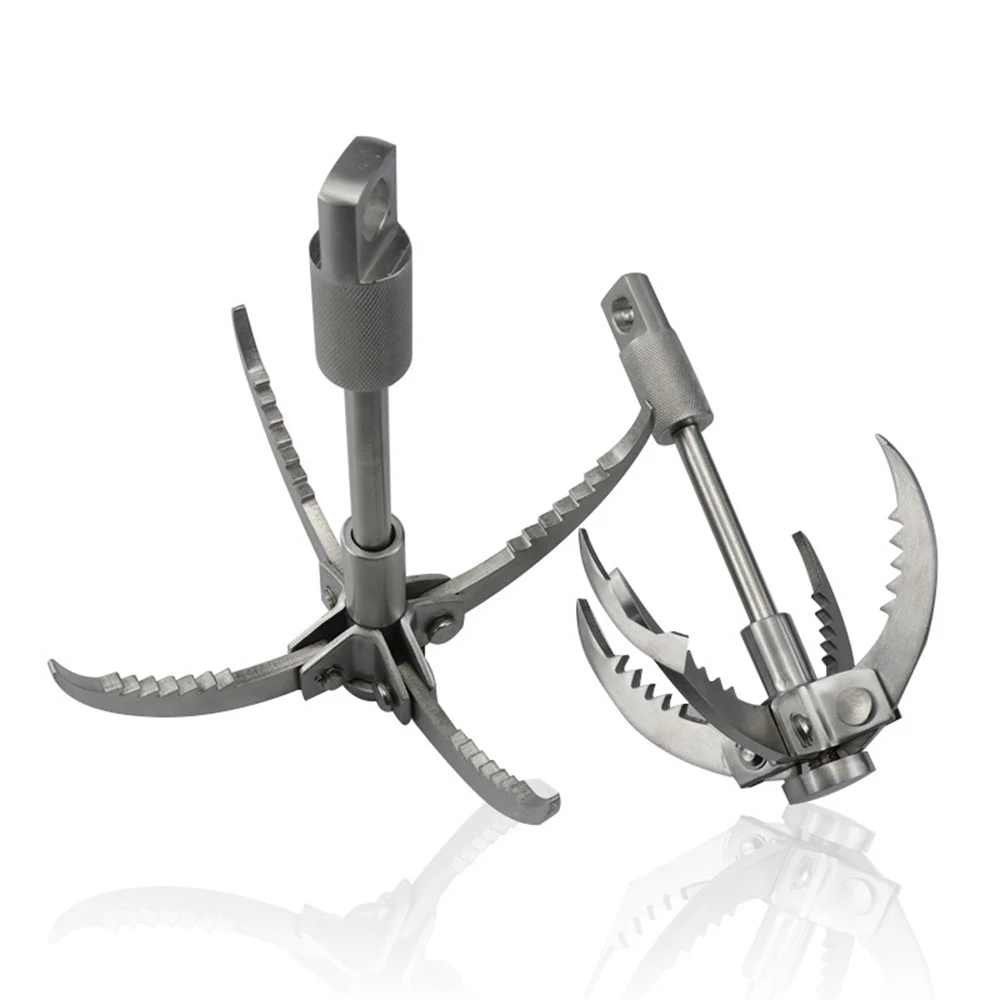 

Folding mountaineering grappling hook outdoor rock climbing hunting tree climbing survival grappling hook rescue tool
