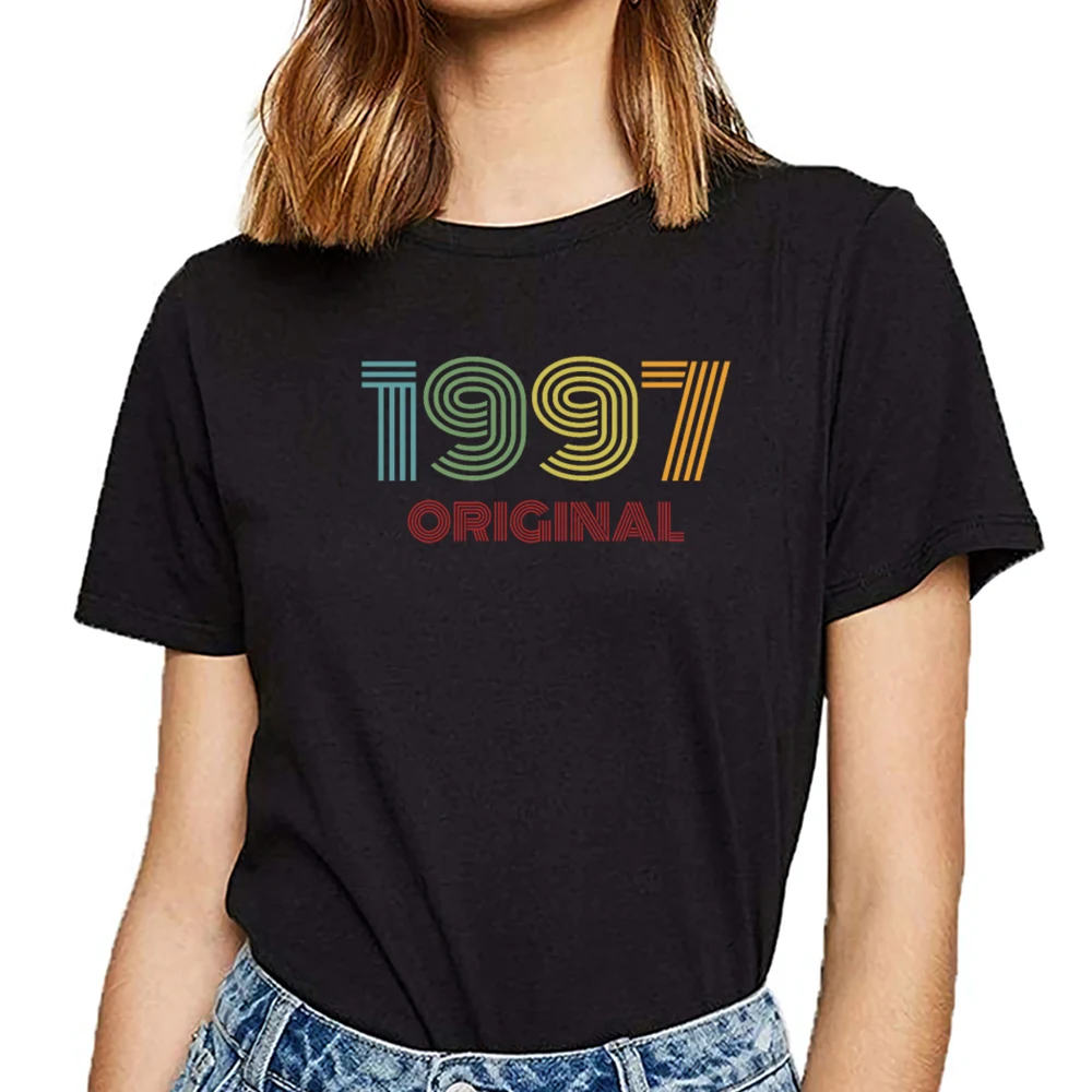 Женские топы футболка 1997 оригинал Ретро стиль 90 s день рождения nineties повседневная