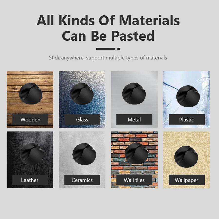 Силиконовый органайзер для USB кабеля и зажим управления кабелем|Органайзеры