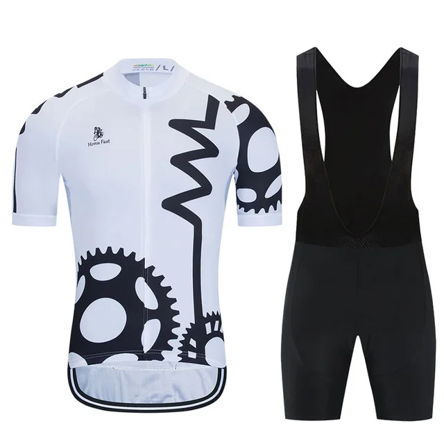 

STRAVA Cycling Jersey Suit 2021 Pro Team Men's Summer Cycling Clothing MTB Cycling Bib Shorts Breathable Ropa Ciclismo Hombre