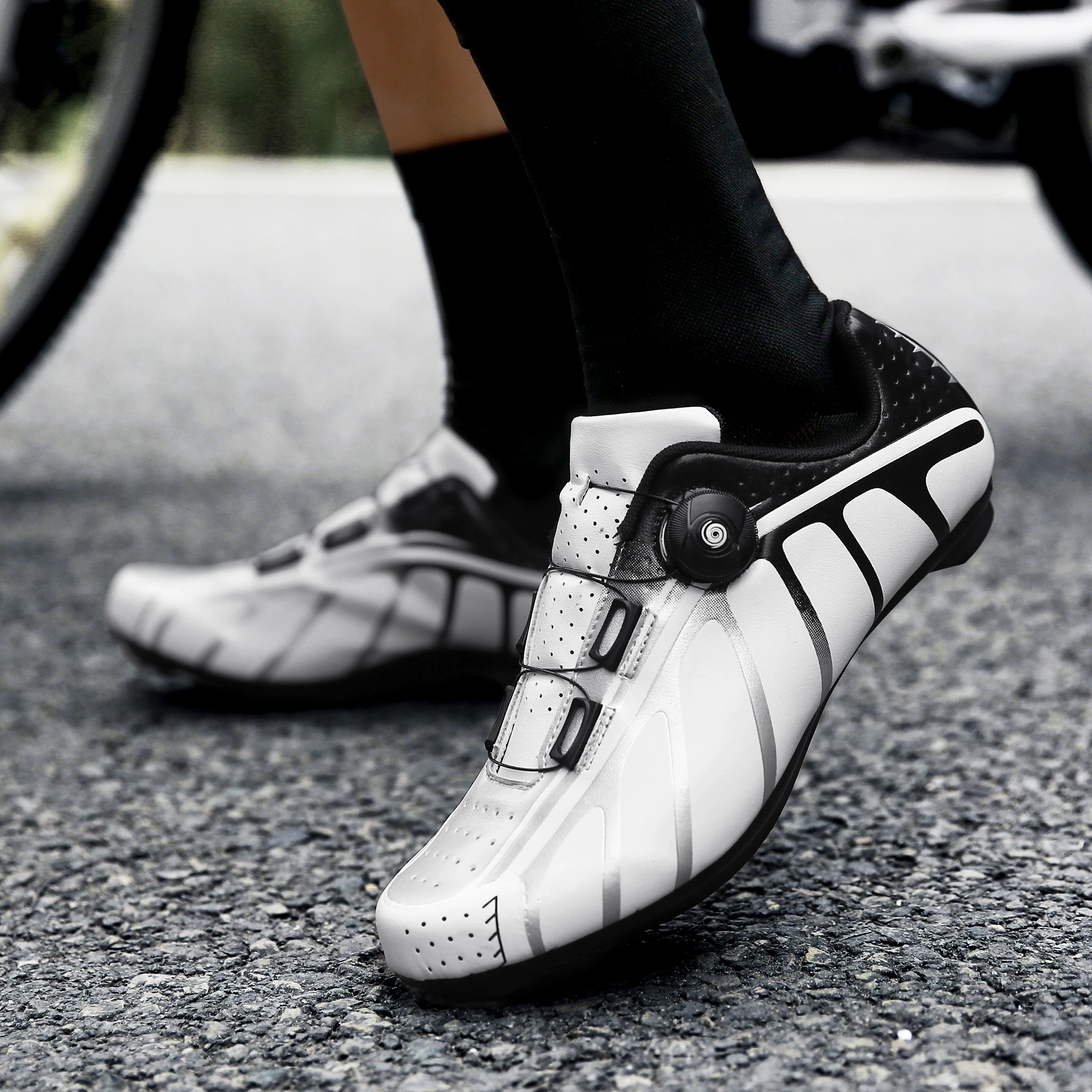 

Sapatilha Ciclismo MTB Sneakers Men Road Cycling Shoes SPD/SL Cleats Racing Bike Shoes Professional Mountain Bicycle Sneakers