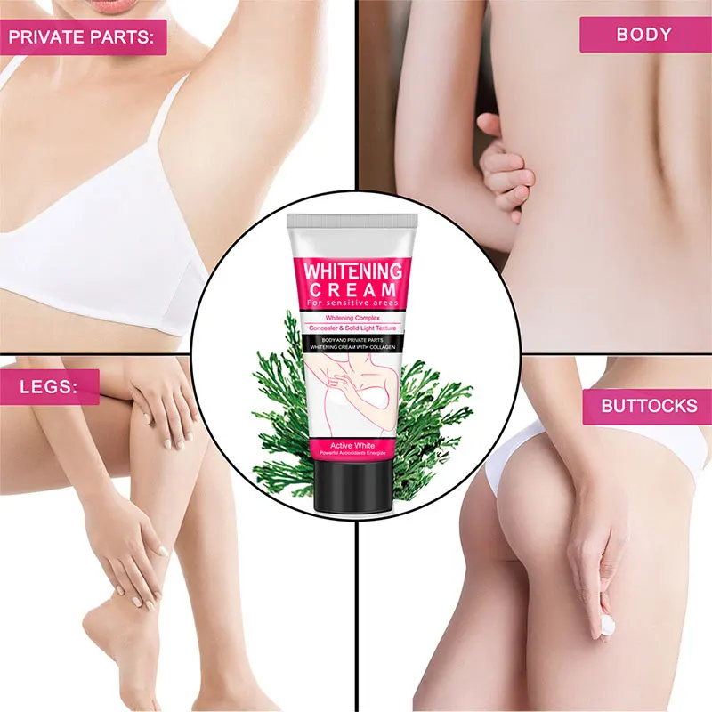 

Nature Underarm Whitening Cream Repair for Legs Knees Private Parts 50ml M2