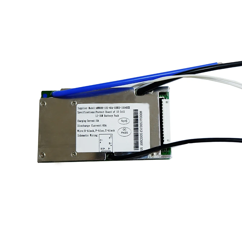 Аккумулятор BMS Lipo/LiMn2O4/LiCoO2 48 В 40 А 13S 1000-1500 Вт 54 6 в литиевый аккумулятор с функцией