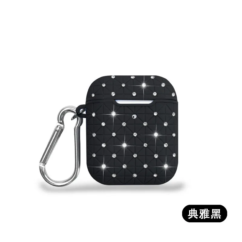 Силиконовый чехол для Airpods Star со стразами из ТПУ 12 поколения беспроводных Bluetooth