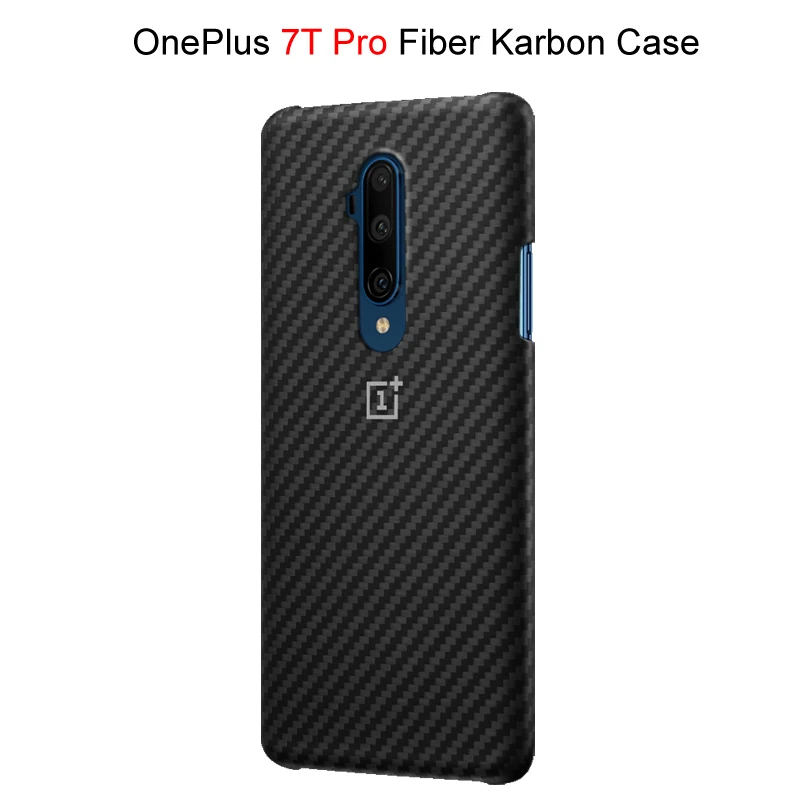 7Tpro Fiber Karbon Официальный OnePlus 7 Oneplus 7 Pro 7T 7T Pro защитный чехол Karbon из углеродного песчаника нейлоновый бампер чехол задняя крышка оболочка - Цвет: 7Tpro Fiber Karbon