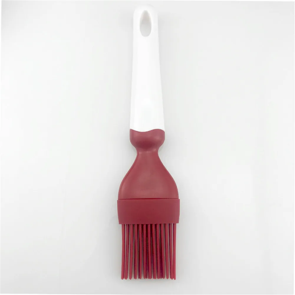 1 шт. кисть для выпечки и мази из силикона для кексов, хлеба, масла, инструменты для выпечки, безопасная кухня, барбекю, 22,5х5 см.