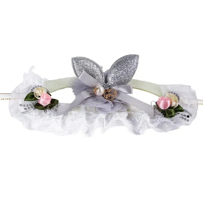 

Creative Korean Pet Headdress Unique Cats Lace Dress Accessories Photo Shoots Cat And Dog Hair Band For Gatherings Parties Tools