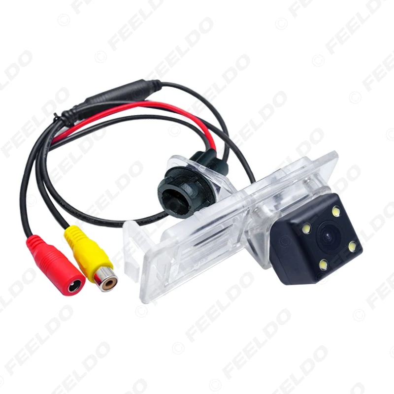 FEELDO запасная камера заднего вида для автомобиля 1 шт. с 4 светодиодами Renault Fluence/Dacia