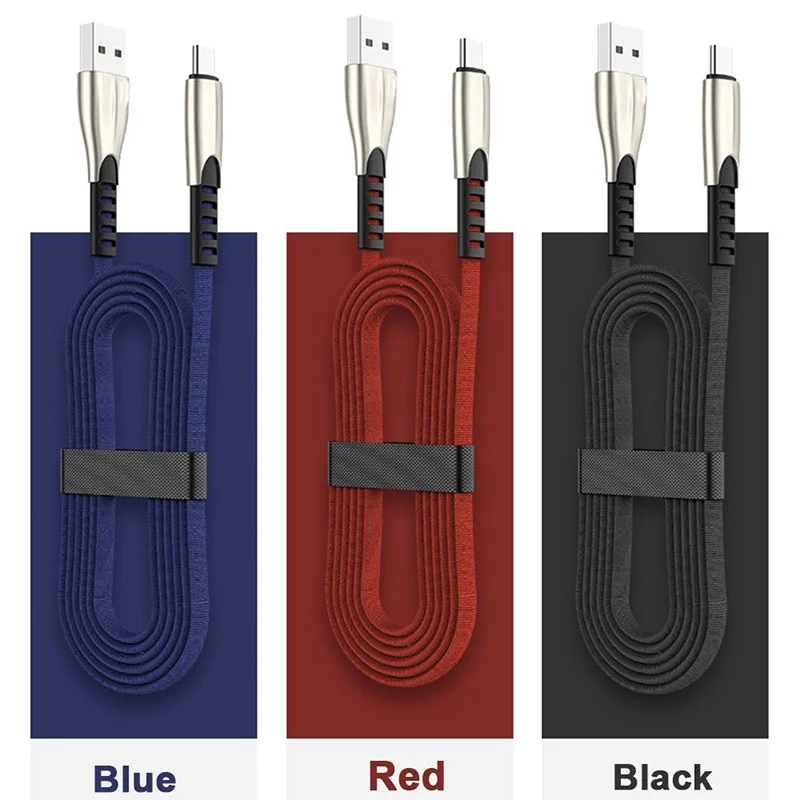 red ARTAK usb type C кабель для samsung S10 S9 S8 Быстрая зарядка type-C зарядный кабель для мобильного телефона для huawei P30 Pro USB C кабель - Цвет: red