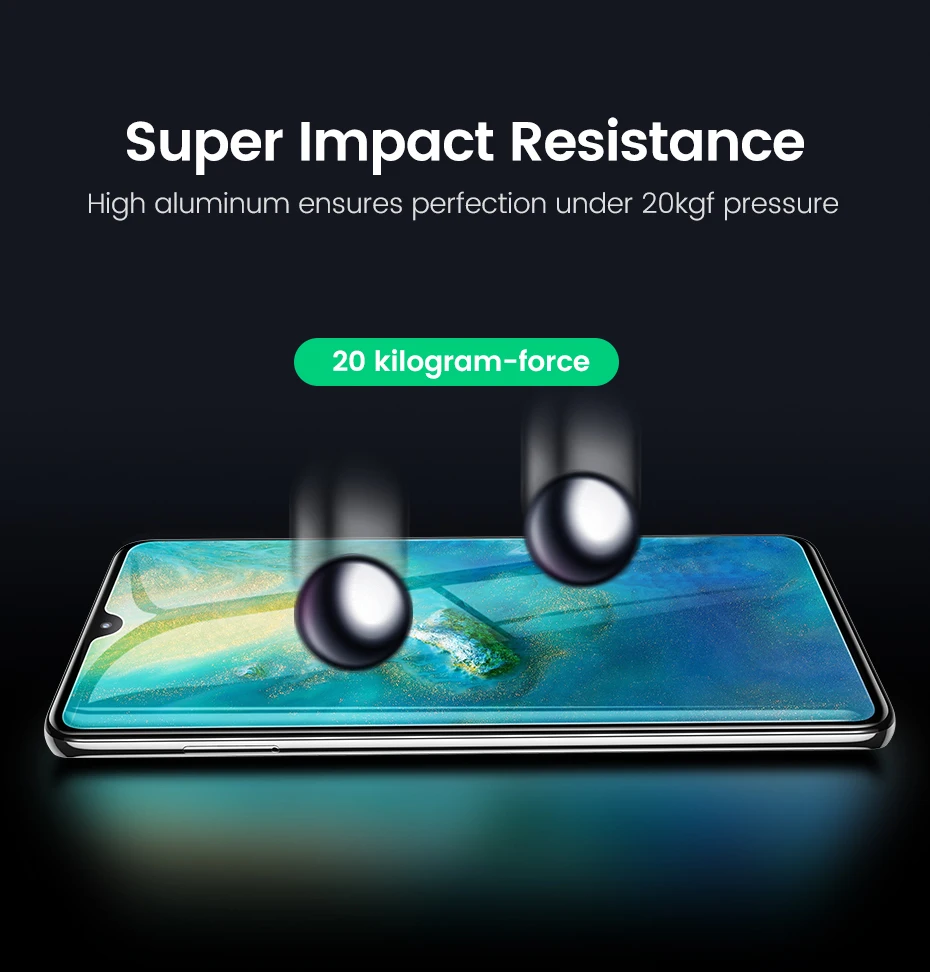 Ugreen для huawei P30 защитное стекло 3D Гидрогелевая Защита экрана для huawei P20 Pro mate 20 mate 20 X Nova 4 Honor V 20 стекло