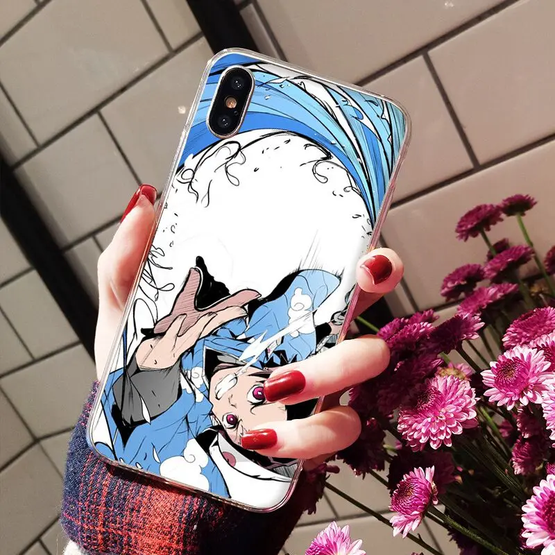 Yinuoda Demon slayer Ультратонкий чехол для телефона с мультяшным рисунком Apple iPhone 8 7 6 6S Plus