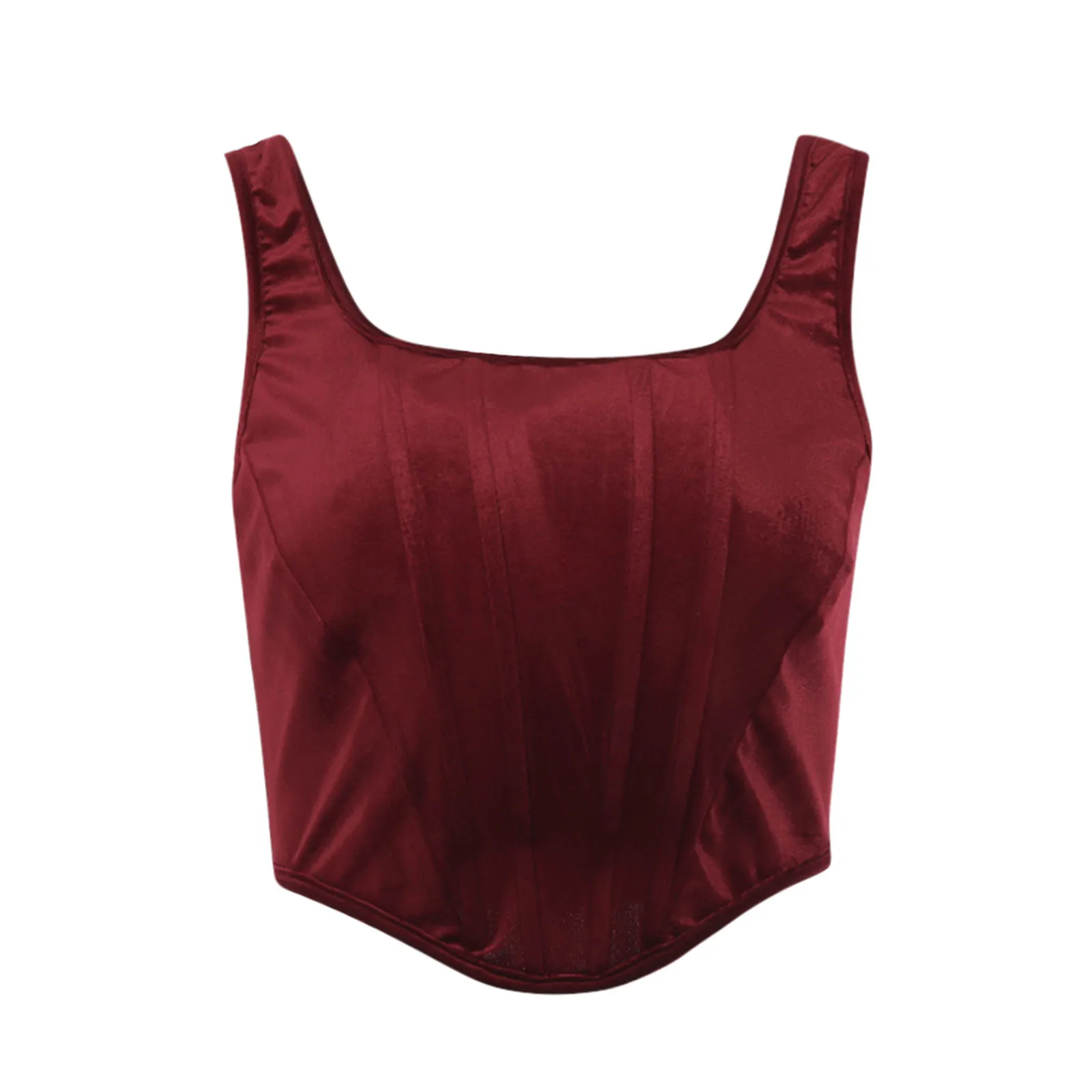 Женская Летняя мода на бретельках тонкий короткий бархатный маленький жилет 2021