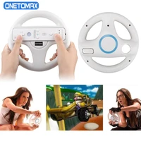 2pcs game racing steering wheel for nintendo wii kart remote controller racing game steering wheel