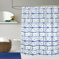 new light luxury style peva shower curtain bathroom waterproof partition curtain bathroom polyester shower curtain