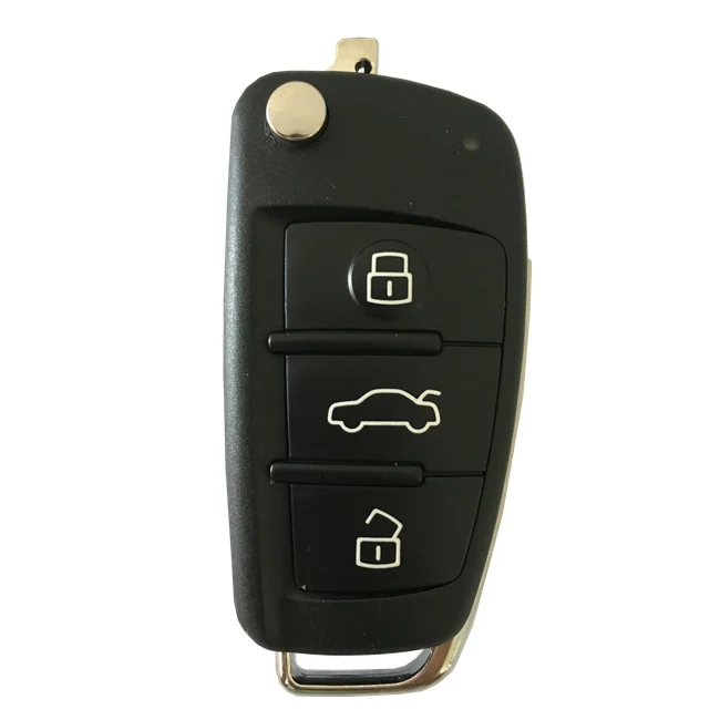 

Flip Key for Audi A1 Q3 3Buttons 434MHZ ID48 CAN Part No 8X0 837 220 Keyless GO