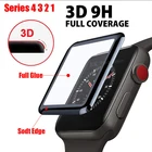 Защитное стекло 3D для Apple Watch Series 1 2 3 4
