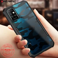 rzants for infinix note 8i infinix note 8 7 7 lite case hard camouflage beetle shockproof slim crystal clear cover funda casing