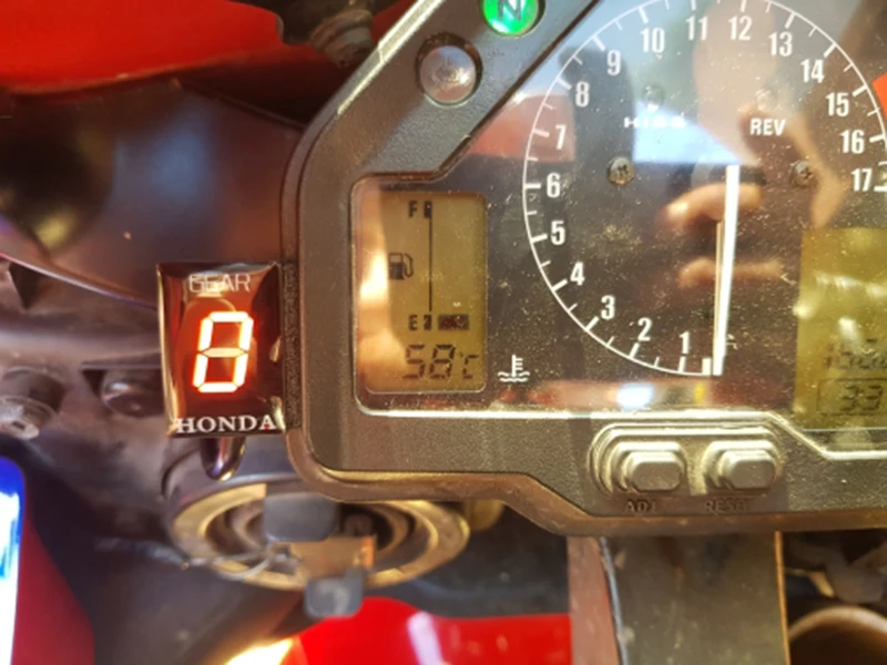 ECU 6 уровня Скорость Шестерни Дисплей индикатор для Honda CB500X VFR 800 CB1000R CB400X сертификатом от сертификационной 250 CBR300R CTX700 NC750 XL1000 CB500F
