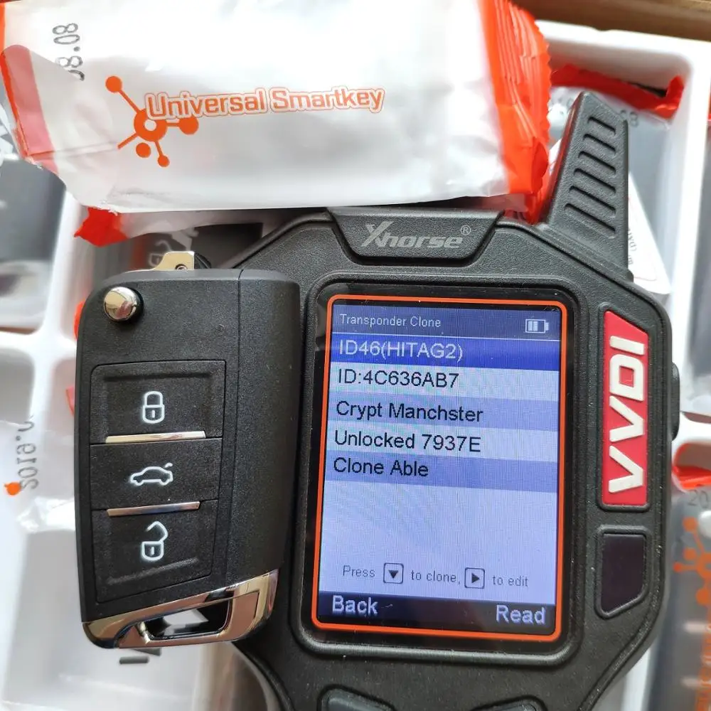 Универсальный смарт ключ Xhorse VVDI с функцией приближения бесплатная доставка|Ключ