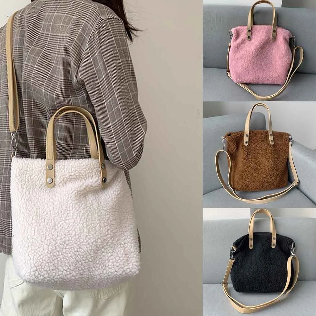 Сумка для покупок Женская новые модные простые сумки на плечо вместительная