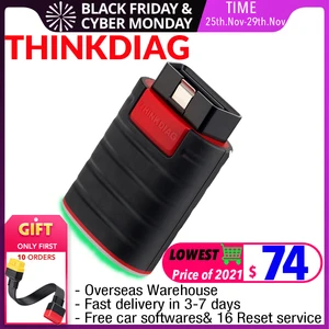Диагностический сканер THINKCAR Thinkdiag OB2 с 16 функциями сброса