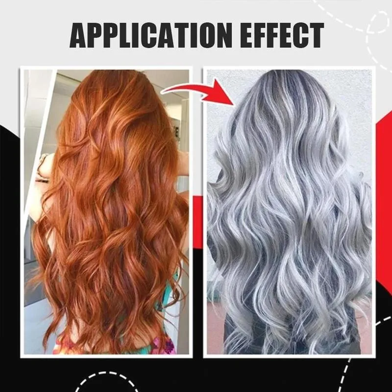 

100ml Gray Hair Dye Cream Unisex Light Gray Silver Cream Hair Dye Dye Color Wax Cream Styling DIY Coloring Mud Hair Z0K7