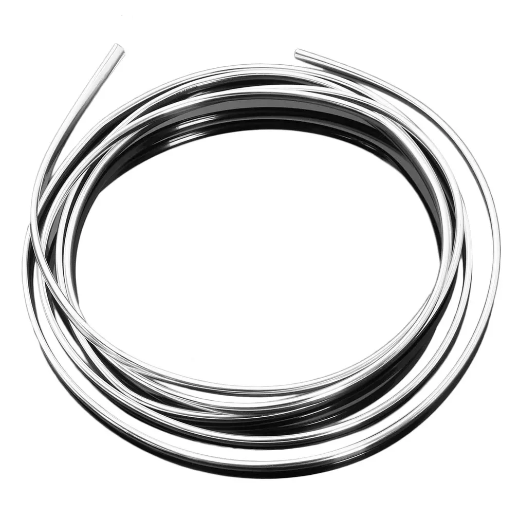 

Fashionable Universal 4 Meters Auto Car Vehicle Vent Decor Strip Chrome Plated Trim Strip Protective Cover Decoration