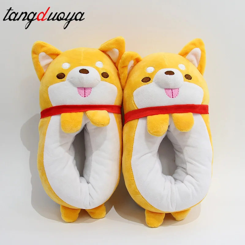 Забавная обувь Corgi/Mermaid красивые домашние тапочки для девочек женская домашняя 2021