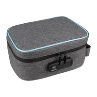 smell proof case smoking storage bag with combination lock stash tobacco smell proof box home travel carbon lined cigarette case