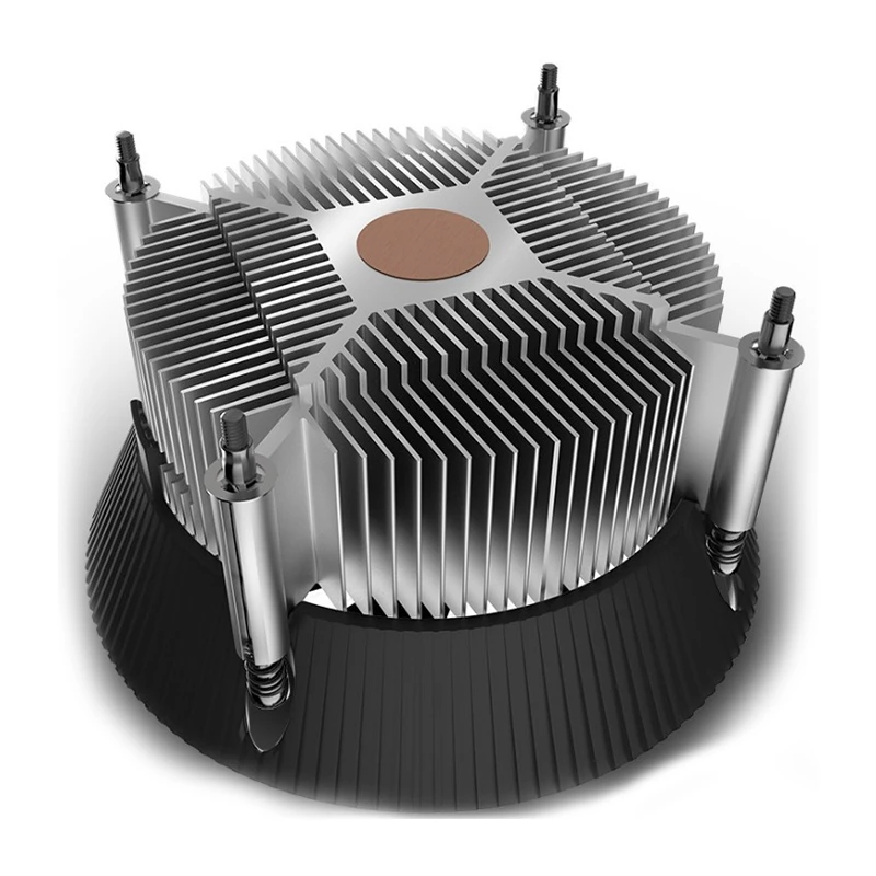 Кулер Мастер I70C мини Процессор охладитель 12 см светодиодный синий светильник