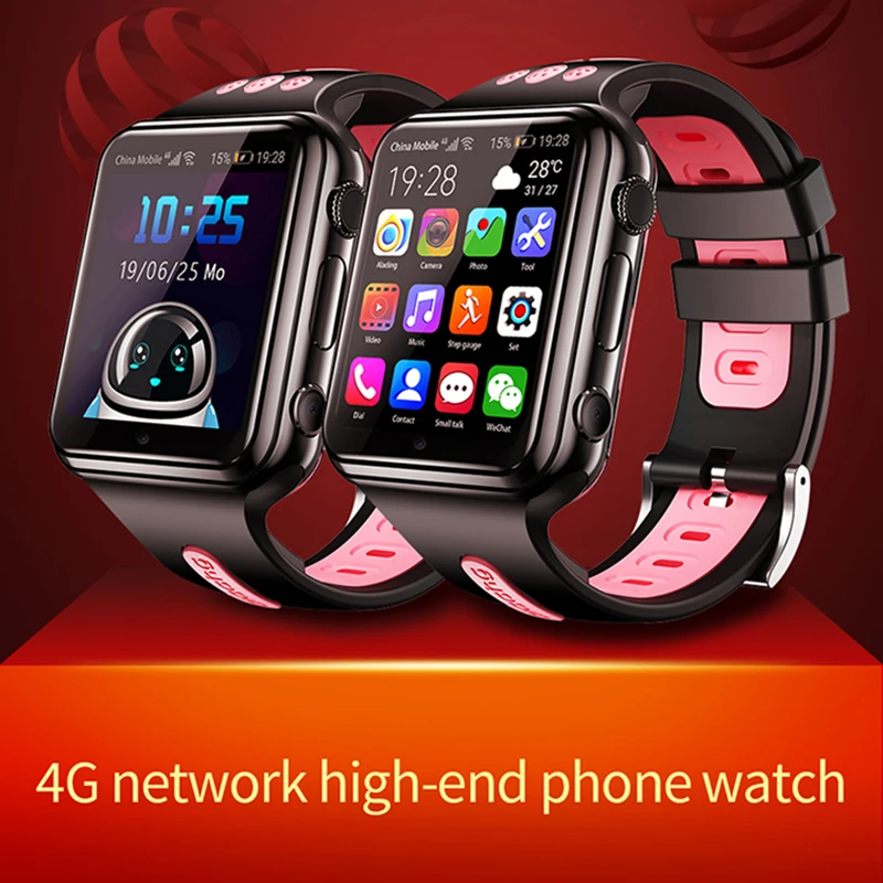 H1 4G GPS Wi-Fi место для студентов/Детские умные часы с мобильным телефоном на базе
