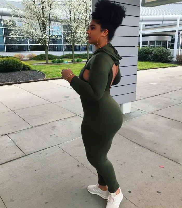 

evening party club lounge wear fashion sexy 2 pieces matching sets women long sleeve crop top + bodycon sexy romper suit