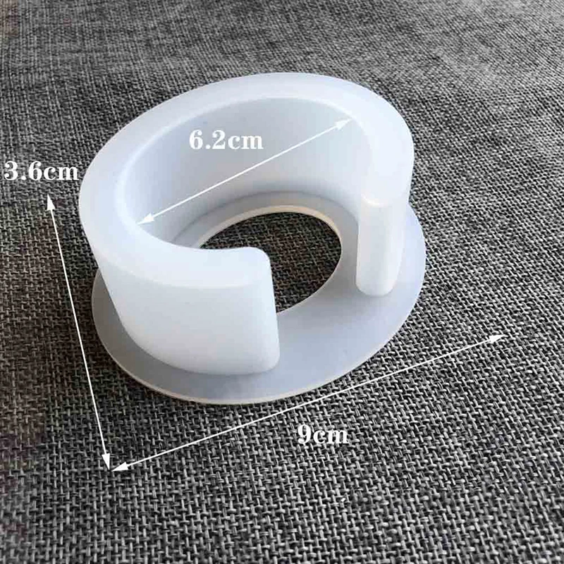 

Round Open Cuff Silicone Mold Casting Mould Resin Bracelet Bangle DIY Mold Open Design Bangle Mould Resin Molds