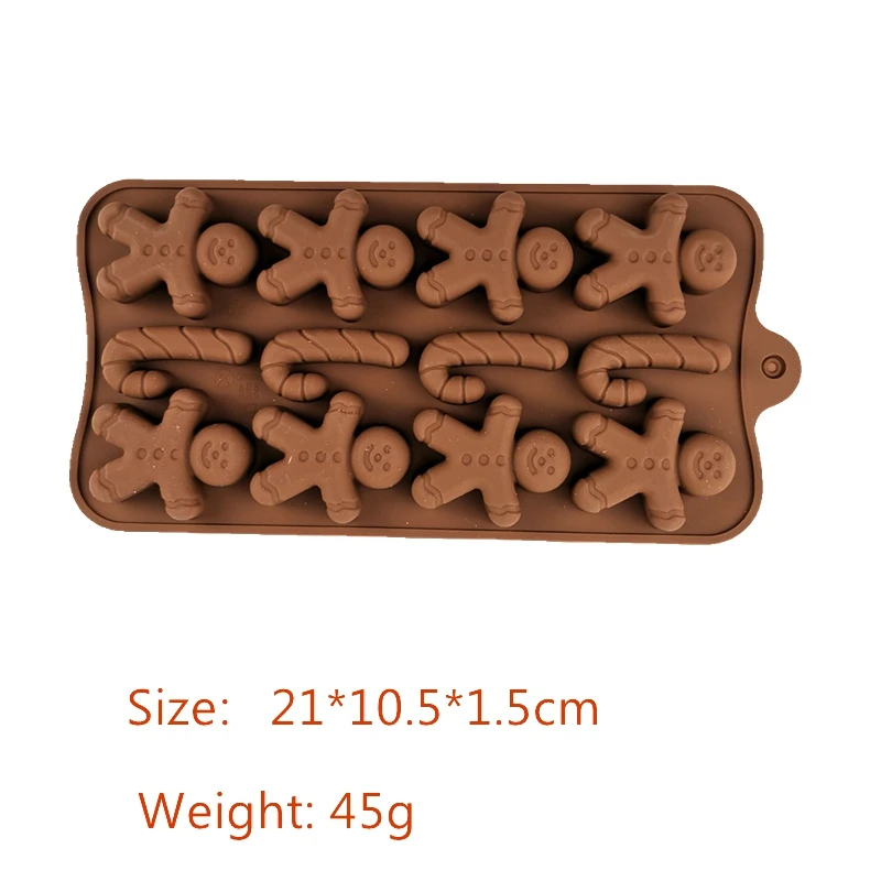 DIY силиконовая форма для выпечки шоколадная Форма 3D пирожных с шоколадной