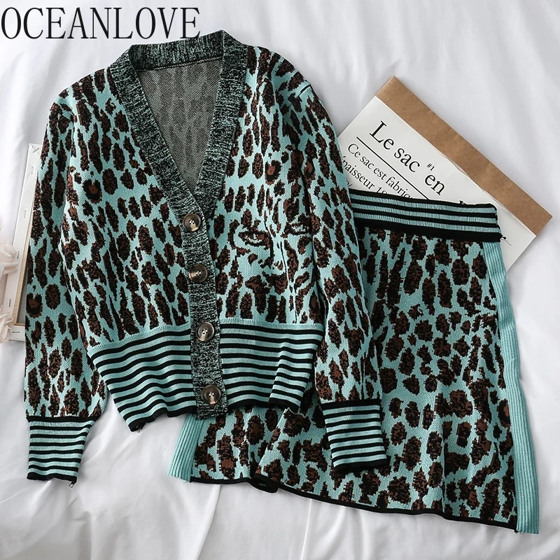 Свитер OCEANLOVE комплект из двух предметов Женская осенне зимняя одежда с