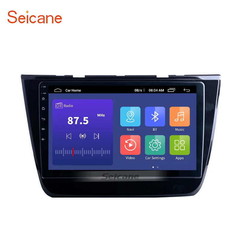 Автомагнитола Seicane 10 1 дюйма Android 0 2 + 32 ГБ GPS QLED для 2017 2018 2019 2020 MG-ZS навигационная