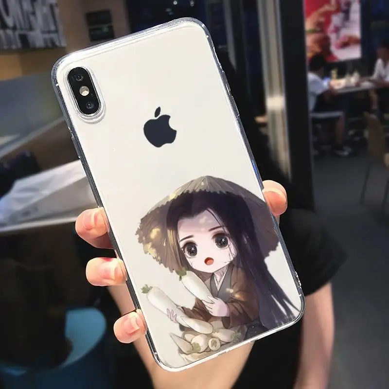 

cartoon anime Dao Master Phone Case Transparent soft For iphone 5 5s 5c se 6 6s 7 8 11 12 plus mini x xs xr pro max