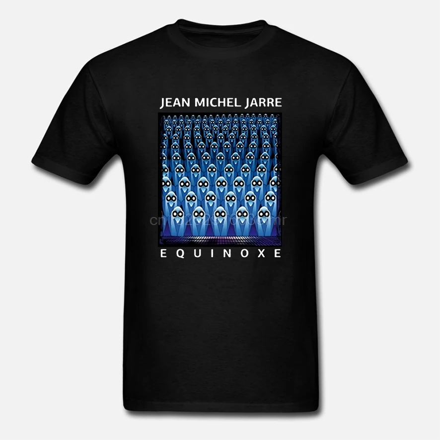 Черная футболка Jean Michel Jarre Equinoxe|Мужские футболки| |